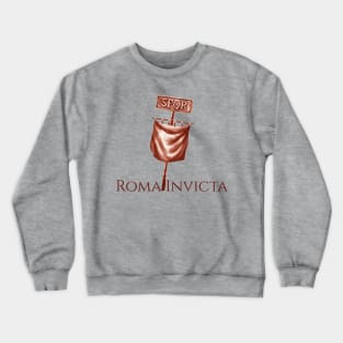 Ancient Rome SPQR Legion Aquila Roman Eagle Standard Roman History Crewneck Sweatshirt